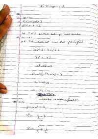 Discrete mathematics assignment about important question solution - Docsity