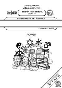 Power in Politics and Governance: Nature, Dimensions, and Consequences