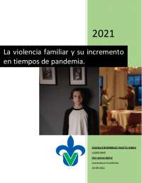 Violencia familiar en tiempos de pandemia - Docsity