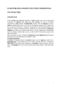 RIASSUNTO DETTAGLIATO E COMPLETO DEL LIBRO IL MISTERO DELLA MORTE NELL'INDIA TRADIZIONALE