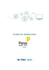 Plano de Marketing Colégio e Curso Pensi: Análise de Mercado e Comunicação