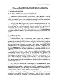 La Relación entre Iglesia y Estado: Desde la Dualidad Gelasiana a los Concordatos