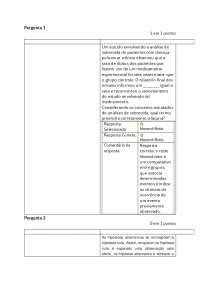 Bioestatistica e epidemiologia