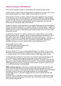 DIRITTO PENALE PROGREDITO