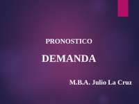 PRONOSTICO DE DEMANDA MATERIAL PPT
