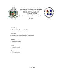 Párrafos de técnica de lectura redacción y ortografía