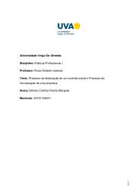 Constituição de uma Sociedade Empresarial Limitada - Freitas e Marques Contadores Ltda.