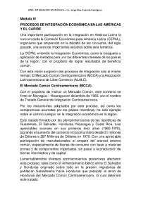 MERCADO COMUN CENTROAMERICANO