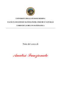 Analisi Funzionale (SPEC) (APPUNTI UFFICIALI)