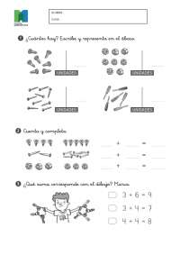 Repaso tema 1 matemáticas 1 primaria - Docsity