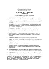 Los once pecados y virtudes de los médicos: una reflexión ética