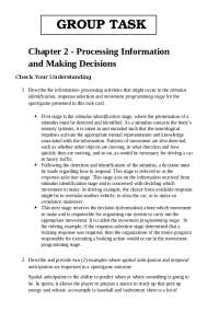 Chapter 2 Motor skills