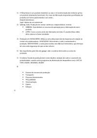 Introdução à Produção Industrial: Manufatura, Jobbing, Produção em Massa e Sistema Toyota