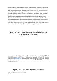Anulação de Doação em Face de Fraude Contra Credores: Estudo de Caso
