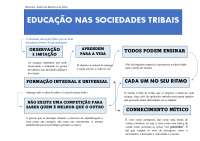Educacão nas sociedades tribais - Docsity