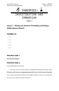 Line Binomial Multiplier: Teaching Binomial Multiplication