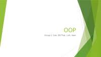 OOP - Lập trình hướng đối tượng