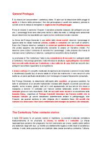 The Canterbury Tales - General Prologue - Docsity