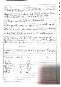 Diagnóstico de las necesidades de los clientes - Docsity