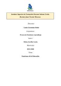 Importancia de la Educación: Conocimientos y Desarrollo Personal