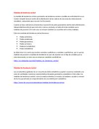 Medidas de Tendencia Central: Tipos y Significado
