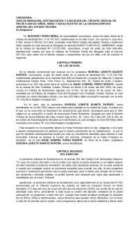 Documento de Ejercicio Unilateral de la Patria Potestad