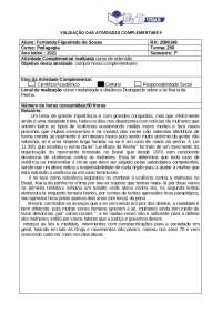 trabalho complementar