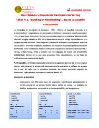 Taller sobre verilog, primeros pasos