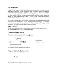 compuertas logicas, material de estudio