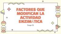 Factores que afectan a la actividad enzimatica