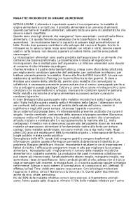Fattori che influenzano crescita e sopravvivenza di microrganismi in alimenti