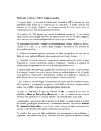 Sistemas de Informação Geográfica