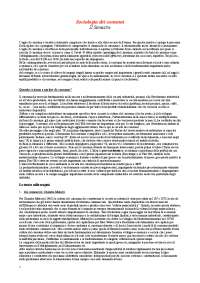 DISPENSA COMPLETA di SOCIOLOGIA DEI CONSUMI 2020/2021