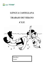Cuaderno de repaso para el verano 4 de primaria - Docsity