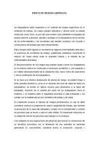RIESGOS LABORALES ENSAYO COMPLETO