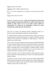 PEC2 Justicia, Conflicto y Educación Social