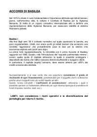 Gli accordi di Basilea Docsity