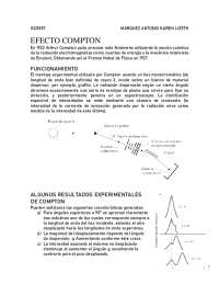 ensayo efecto compton