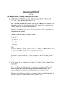 Univ10001 Unit 4 fundamental of programming