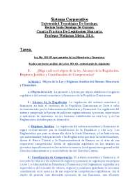 Cuarta Tarea de legislación Bancaria