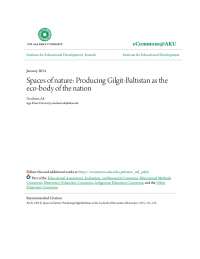 Invisibilizing Northern Areas in Pakistani Textbooks: A Case Study of Gilgit-Baltistan