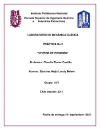 Prácticas 1,2,3,4 mecánica clásica