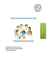 SWOT ANALYSIS GUIDANCE