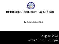 Institutional Economics: Concepts, Types, and Roles in Economic Development