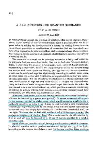 Notación de Dirac (Artículo original)