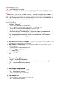 Riassunto ICT e società dell'informazione II
