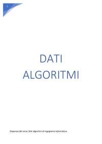 STRUTTURE DATI E ALGORITMI - Docsity