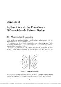 Ecuanes Diferenciales Aplicaciones