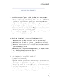 Examen test Antropologia 1ºTS