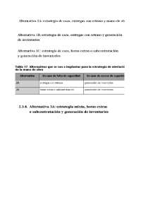 Estrategias de gestión de mano de obra: Caza y Nivelación